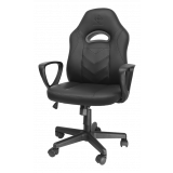 Gaming chair DELTACO GAMING Junior, PU leather, black / GAM-094
