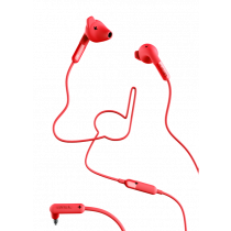 Earphone DeFunc HYBRID, red / D0043
