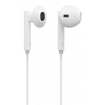 STREETZ in-ear Lightning headset, Lightning connector, 10 mm element, 32 Ω, 20 Hz - 20 kHz, 1.2 m, white HL-390