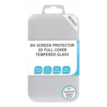 Screen protector DELTACO for Galaxy S10 +, 3D tempered glass, 9H /  SCRN-S10P