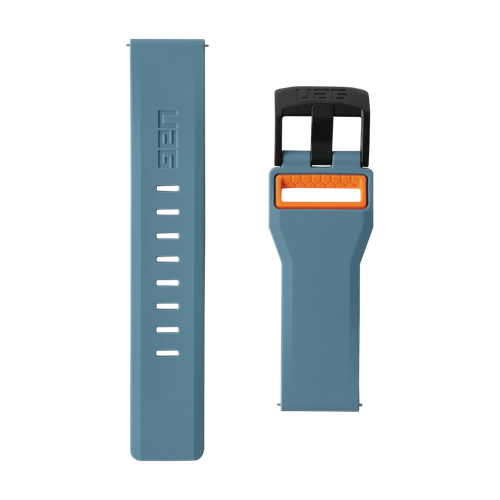 UAG Samsung Galaxy Watch 46-миллиметровый гражданский ремешок шиферный / оранжевый