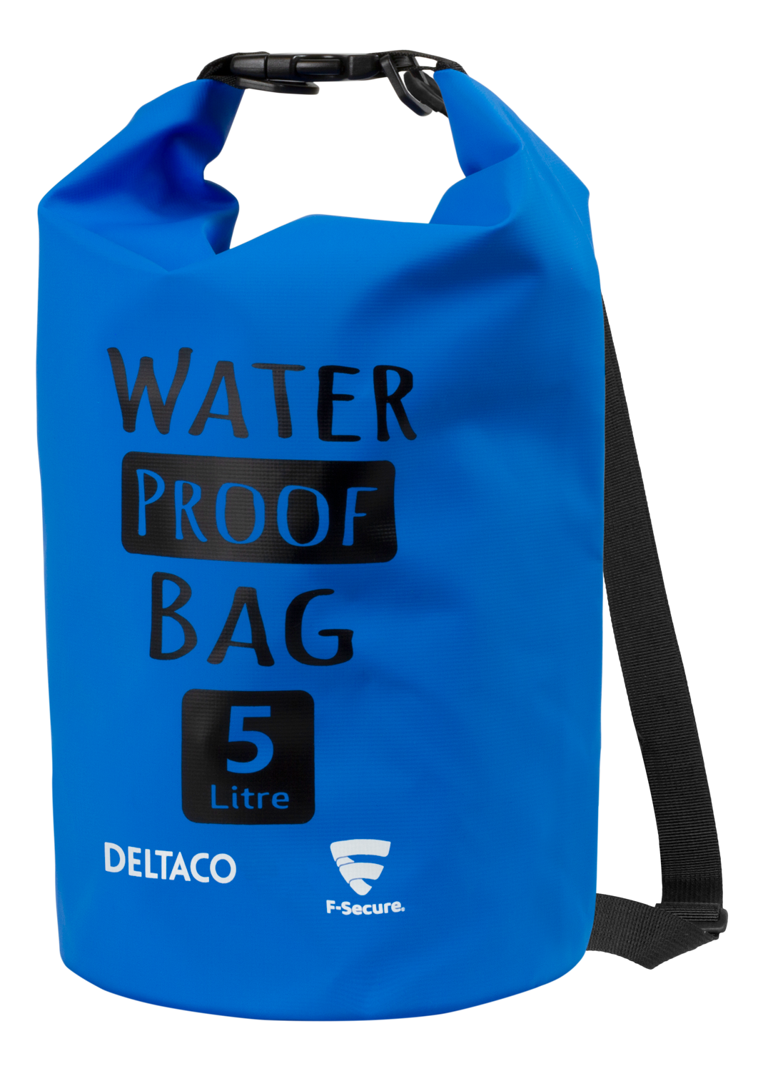 Waterproof bag DELTACO CS-01, 5L, blue / WAP-100F