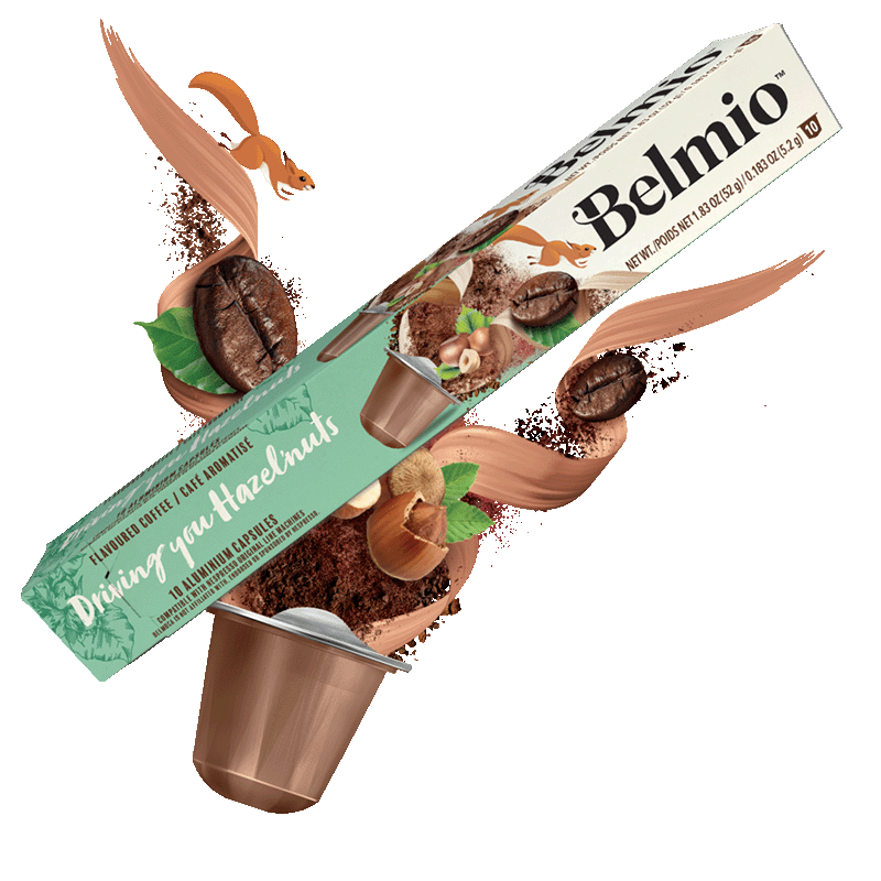 Coffee Belmio Driving you Hazel'nuts / BLIO31371            