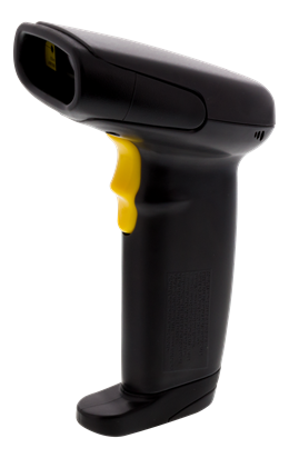 Barcode scanner with CCD technology, the 500mm range, IP54 , USB, black Deltaco SC750 / DUR-798