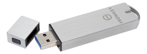 USB 3.0 memory Kingston IronKey Basic S1000 16GB, FIPS 140-2, silver / KING-2314