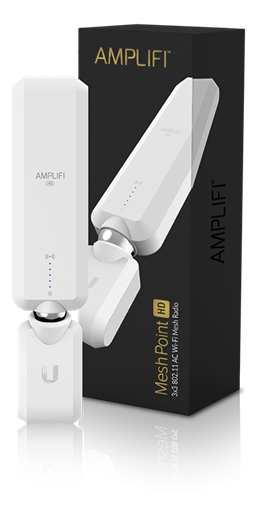 Ubiquiti AmpliFi MeshPoin HD, Extra AP, 1750Mbps, 802.11ac, 2.4 / 5GHz, White AFI-P-HD / UBI-AFI-P-HD