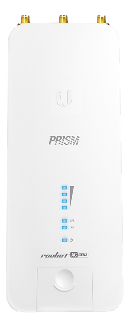 Ubiquiti rocket PRISM 5AC Gen2,  GPS sync, 5GHz, airPrism, white RP-5AC-GEN2 / UBI-RP-5AC-GEN2