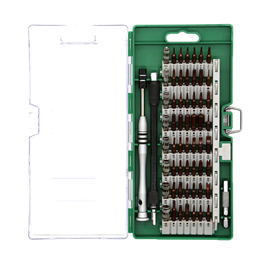 Smartphone Repair Kit, 58 pc, Precision CRV DELTACOIMP green / VK-55