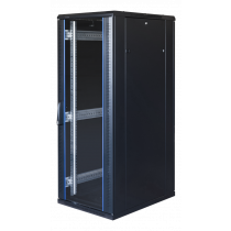 TOTEN System G, 19 "шкаф, 32U, 600x1000, стеклянная входная дверь, металлический ре