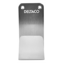 КРЮК ДЛЯ КАБЕЛЯ DELTACO E-CHARGE ИЗ ПОЛИРОВАННОЙ НЕРЖАВЕЮЩЕЙ СТАЛИ, SS304