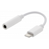Адаптер Epzi Lightning на 3,5 мм, белый