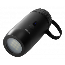 Внешний аккумулятор DELTACO 15000 мАч, IP67, USB-A и C, фонарик, SOS LED