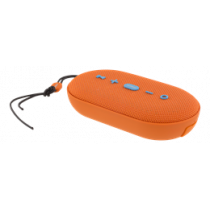 STREETZ Waterproof Bluetooth Speaker, Fabric Design, 2x5W, TWS, IPX5, Bluetooth 4.2, Orange / CM754
