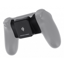 Receiver DELTACO GAMING wireless charging for PS4 control, Qi certified, black / GAM-082