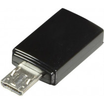 Adapter for Samsung Galaxy devices DELTACO, black / GLX-317