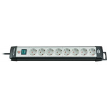 Power strip BRENNEN 8 sockets, 5m, black / GT-457 / 1951580101