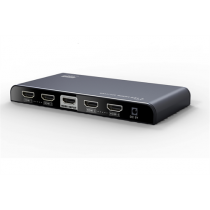 HDMI splitter DELTACO HDMI 2.0, 4K, Ultra HD, 3D, HDCP 2.2, black / HDMI-246