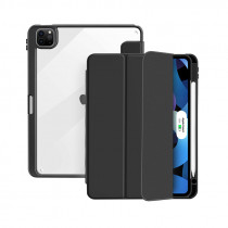 Zeta Smart - Case PURO for Ipad PRO 12.9" (2021/2018), removable magnetic flap, apple pencil holder, black / IPAD18ZETASMBLK