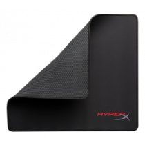 HyperX FURY S Pro Gaming Mouse Pad, Large 450x400x3mm, edge seam, structured underside in natural rubber, fine woven surface, black KING-2381