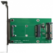 mSATA to SATA adapter card, 22pin SATA DELTACOIMP green / KT006A