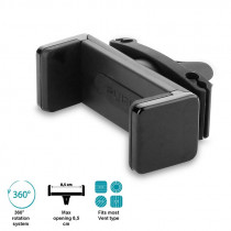 Universal smartphone car holder PURO max 6", black / SH5