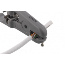 Universal cable shaver, cutting function, for round and flat cable DELTACO grey / VK-264